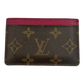 Louis Vuitton Fuchsia Card Holder - M60703