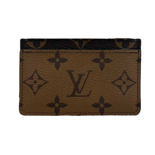 Louis Vuitton Monogram Reverse Canvas Card Holder - M69161