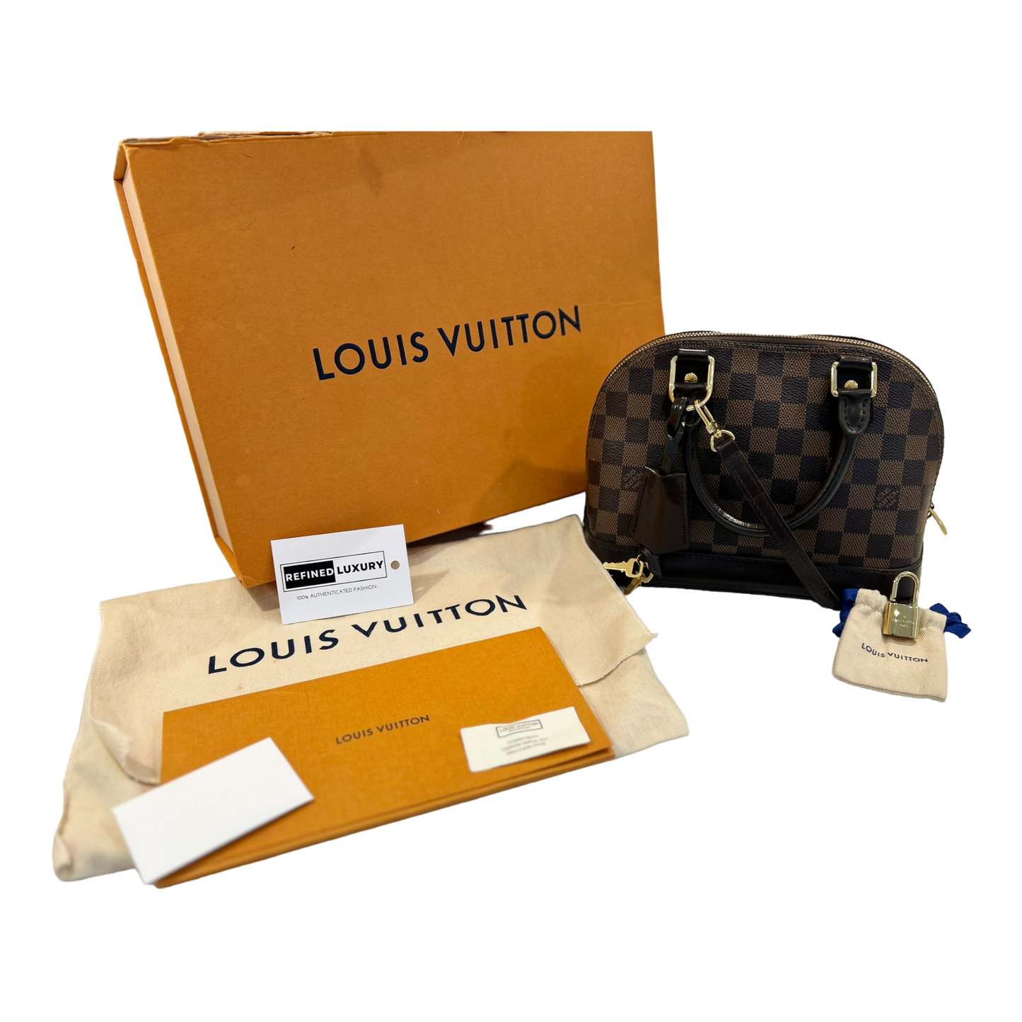 Louis Vuitton Damier Ebene Alma BB - N41221