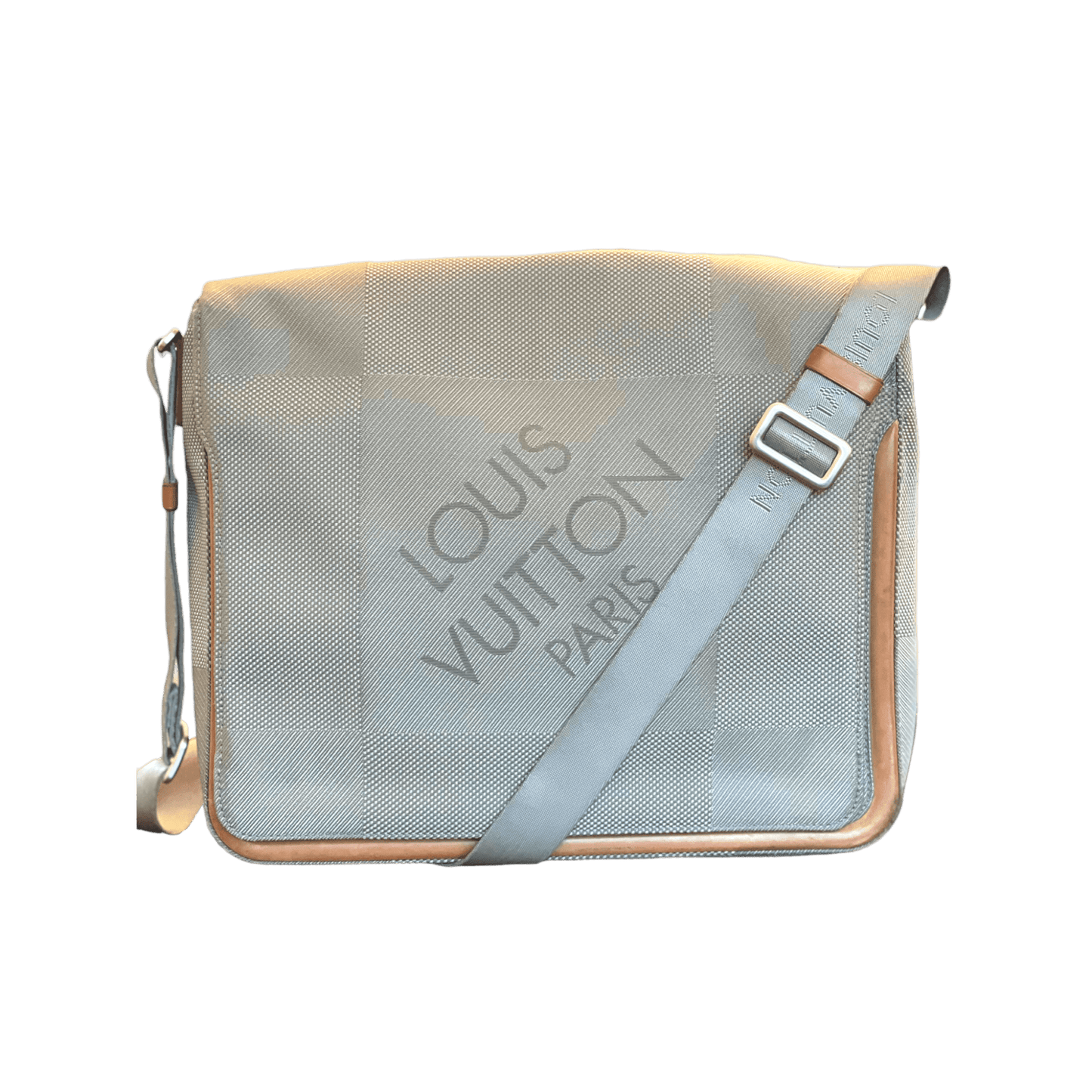 Louis Vuitton Damier Geant Terre Messenger Bag - Brown Satchels
