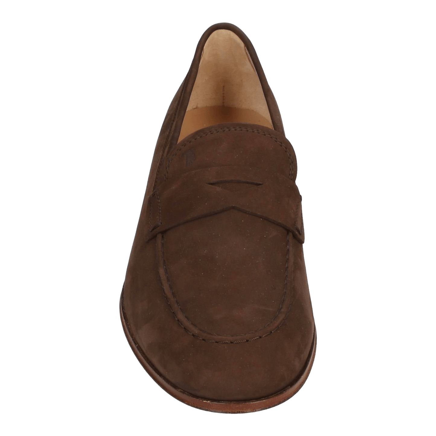 TOD'S MEN'S SUEDE LOAFERS - BROWN