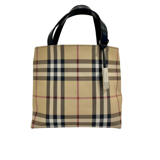 Burberry Check Nova Tote Bag