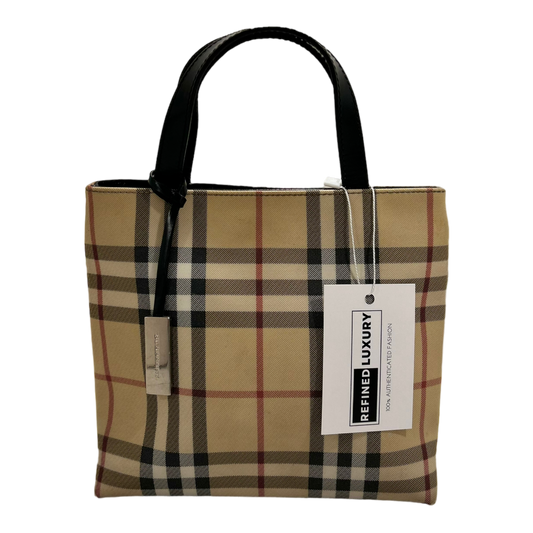 Burberry Nova Check Mini Tote