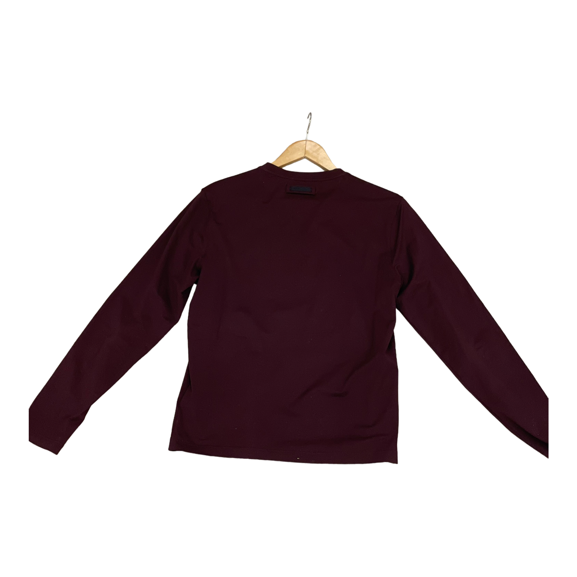 Prada Burgundy Long Sleeve