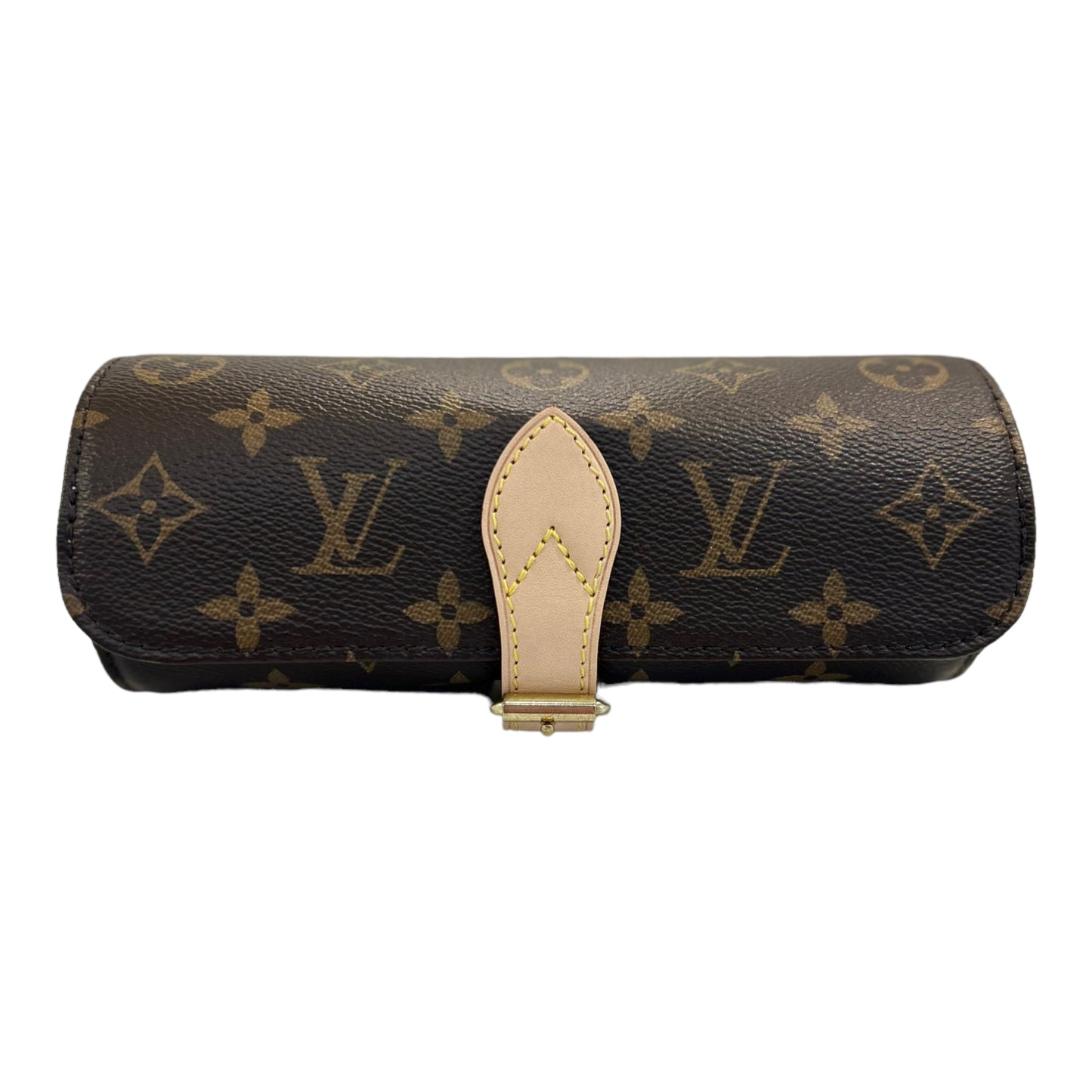 Louis Vuitton Monogram Canvas 3 Watch Case Roll - M47530 - With Original  Receipt