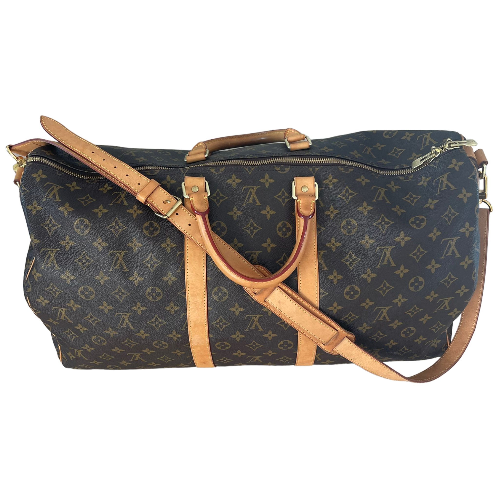 Louis Vuitton Keepall Bandouliere 55 Travel Bag