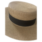Gucci Bee-embellished Boater Hat