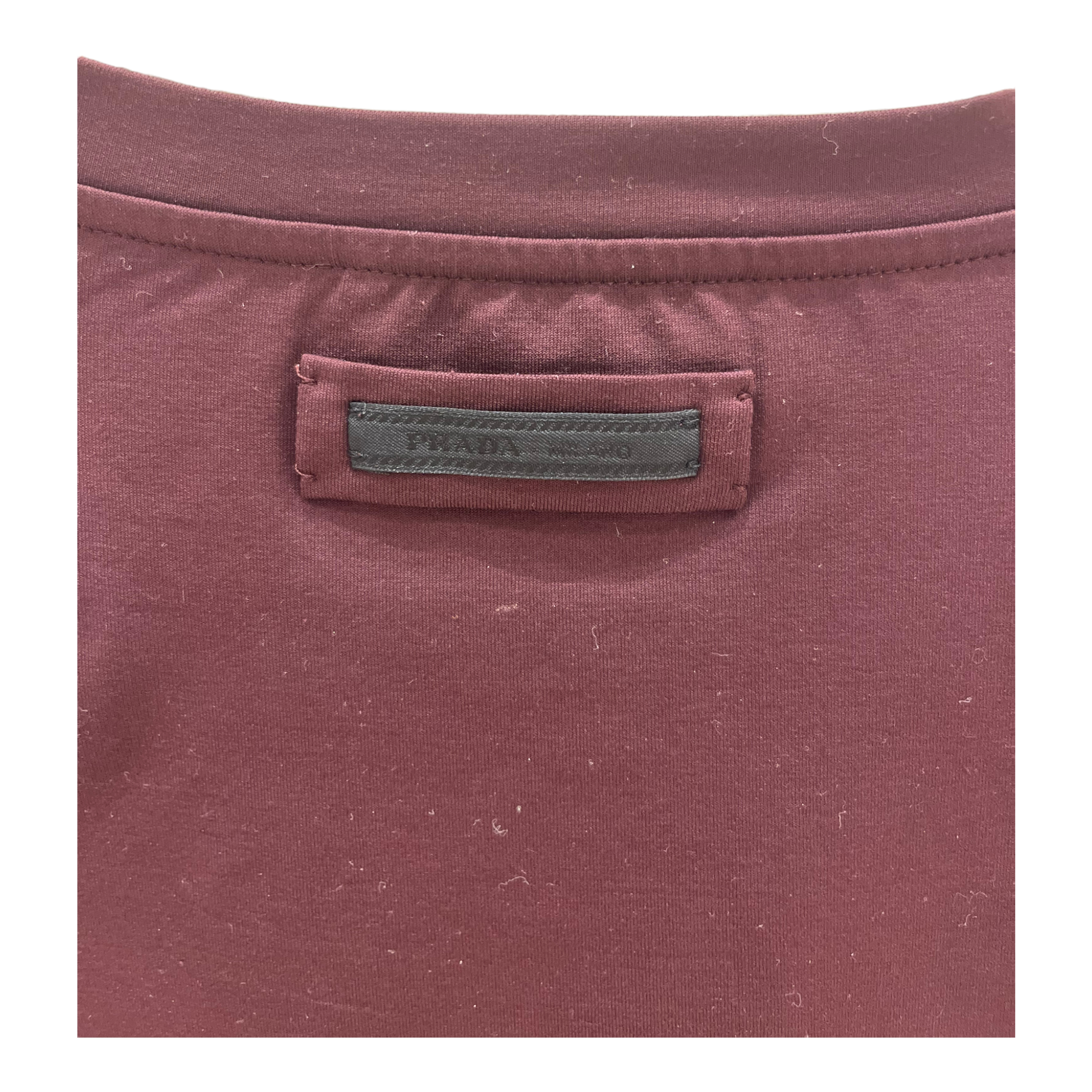 Prada Burgundy Long Sleeve