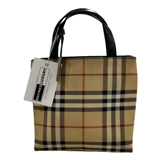 Burberry Nova Check Mini Tote