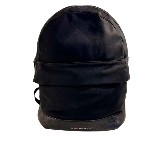 Black Burberry Backpack