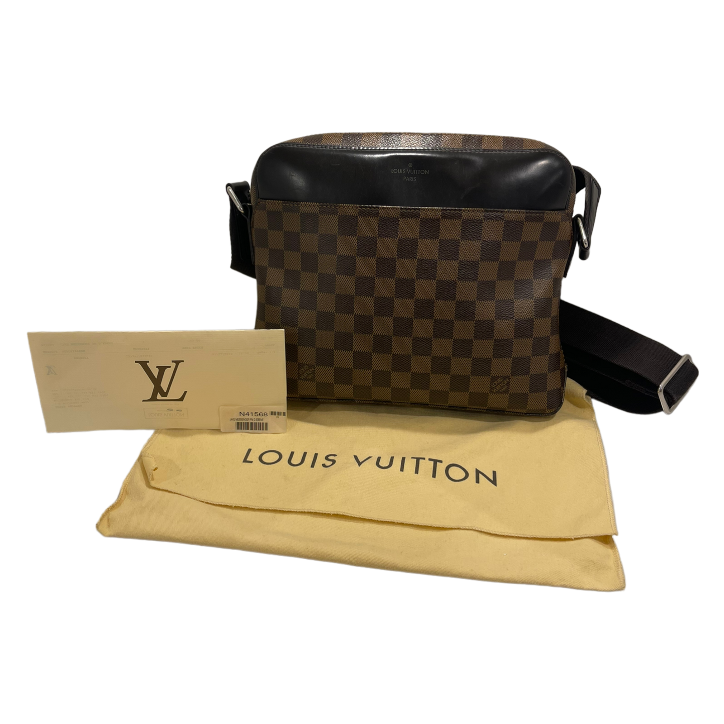 Louis Vuitton Damier Ebene Jake Messenger PM - N41568