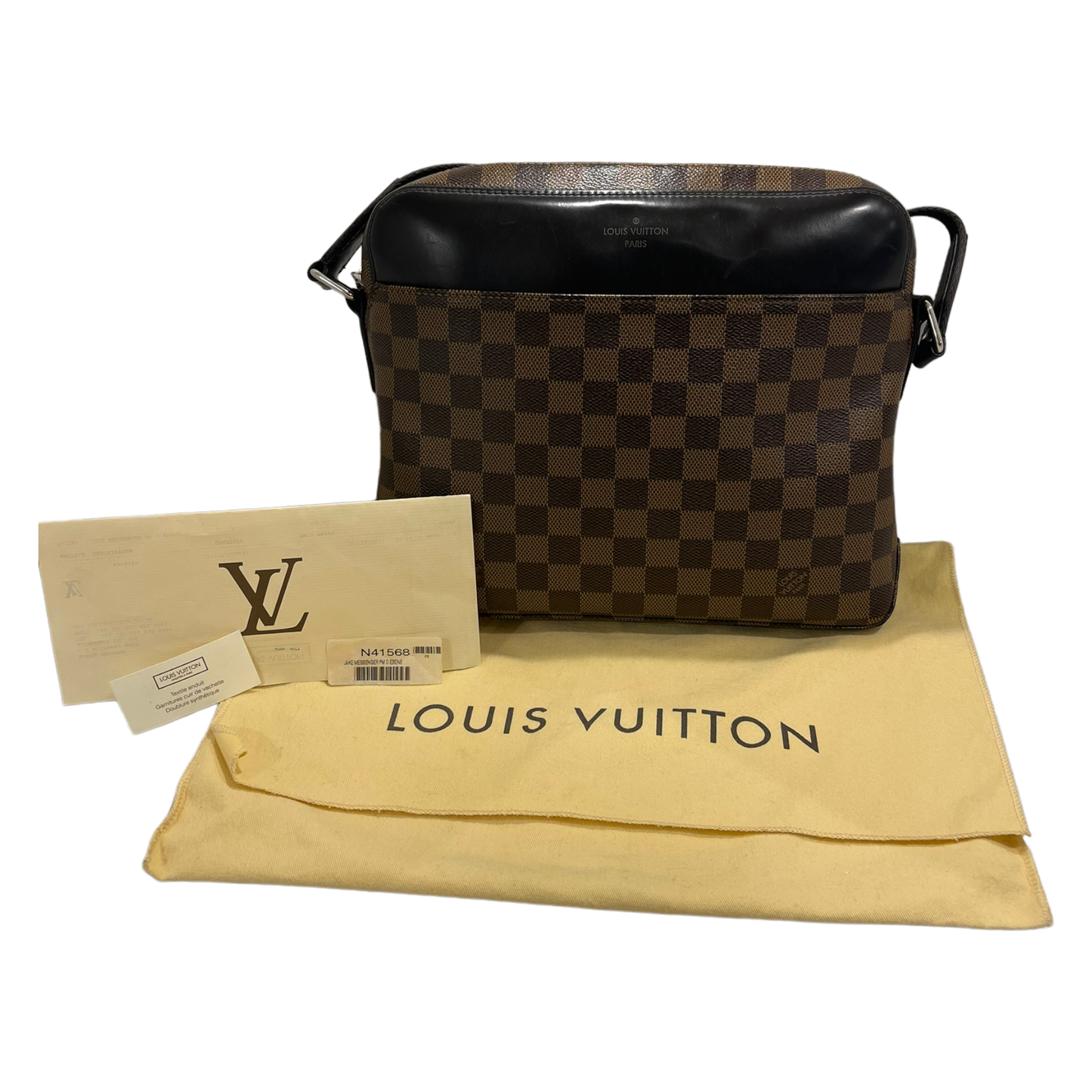 Louis Vuitton Damier Ebene Jake Messenger PM - N41568